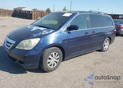 2006 Honda Odyssey Ex-L z USA, uszkodzony, nr VIN 5FNRL387X6B001538